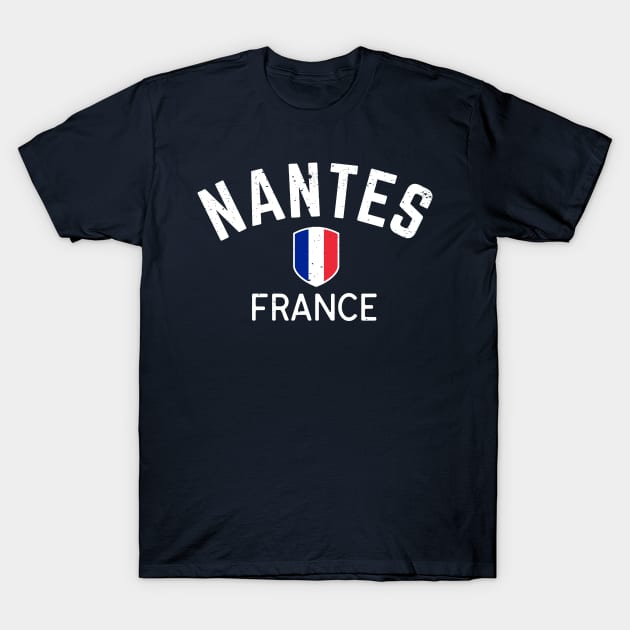 Nantes France T-Shirt by dk08